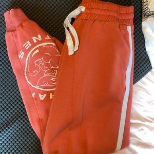 Gymshark Red Legacy Sweats/joggers